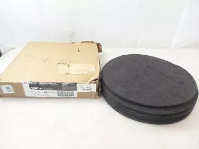 5 Pack 3M 7200 20  Black Stripping Floor Pads 61-5000-3592-0 • $64.99