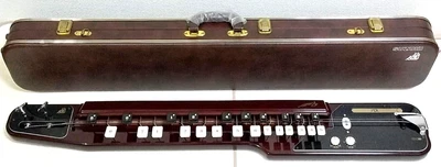 $244.99 • Buy SUZUKI Taishogoto Ran BASS Electric Harp Stringed Instrument W/ Hard Case Japan