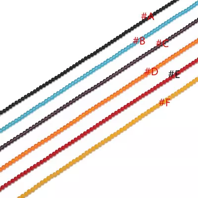 K9 Crystal Matte Round Assorted Colors Beads Size 3mm 15.5'' Strand • $4.49