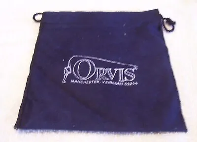 11123 Orvis Fly Reel Pouch Dark Royal Blue  Approx 6  X 5  • $8.10