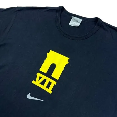 VTG Nike Livestrong Arc De Triomphe Tour France S/S Cotton T-Shirt Black • XXL • $34.99