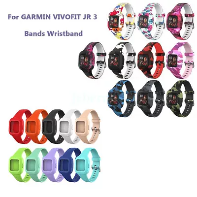 Printed Patterned Replacement Bands Strap For GARMIN VIVOFIT JR 3 Wristband NEW • $15.68
