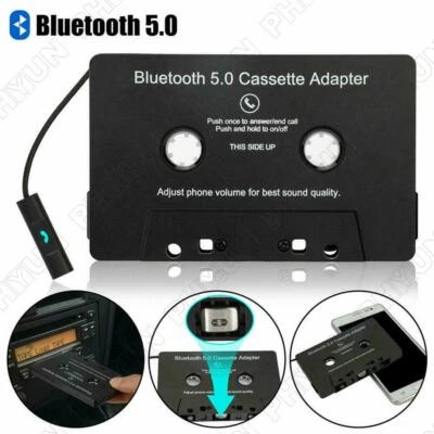 £19.07 • Buy Bluetooth Car MP3 Tape Converter Stereo Audio Cassette Adapter Handsfree Adapter