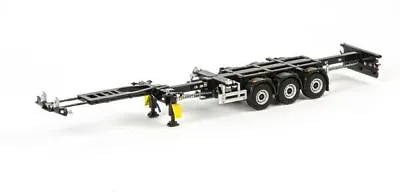 Wsi Container Chassis Trailer - Black  1:50 Scale • £45.38