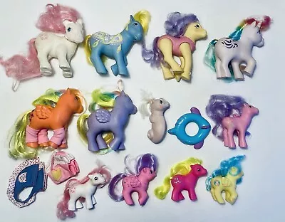 Vintage Lot Of My Little Pony Generation 1 (MLP) By Hasbro • $72.43