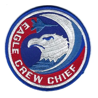 F-15 'EAGLE CREW CHIEF'  Patch • $7.99