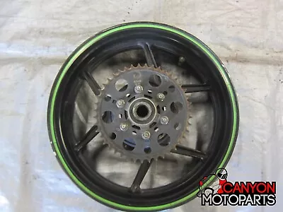 05 06 Kawasaki ZX6R ZX6 ZX636 Rear Wheel Sprocket Brake Rotor Disc STRAIGHT • $139.50