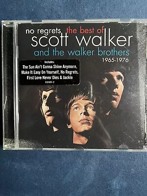 Scott Walker Brothers No Regrets The Best Of 1965-1976 Used 18 Track Hits Cd Pop • £2