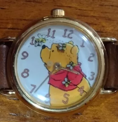 Vintage Timex Disney Winnie The Pooh Wrist Watch Moving Bees • $14.99