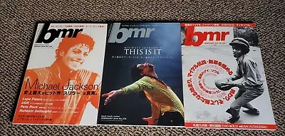 MICHAEL JACKSON SET OF 3 BMR Magazine Japan THRILLER THIS IS IT • $20