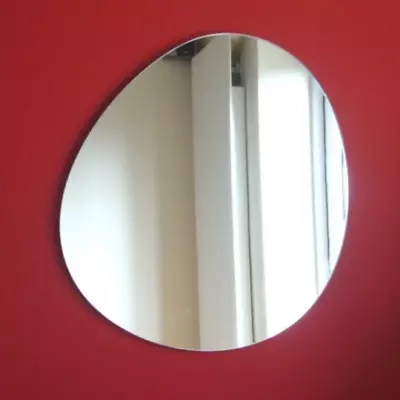 £24.90 • Buy Round Pebble Shaped Mirrors (Shatterproof Safety Mirrors, Several Sizes)