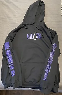 Madonna The Celebration Tour Official Black Hoodie Size XXL Brand New • $125