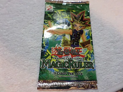 YU GI OH Magic Ruler Sealed Factory Pack Konami 1996 • $39