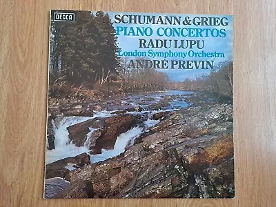 SXL 6624 Schumann Grieg Piano Concerto Radu Lupu Previn LSO Near Mint TAS List • £15