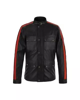 New Fast And Furious 8 Jacket Genuine Lambskin Black Vin Diesel Leather Jacket • $69.99