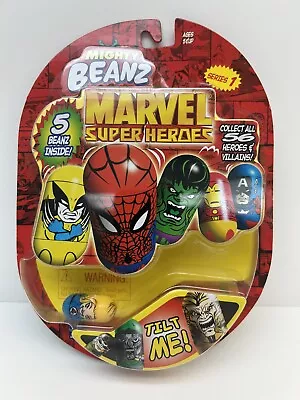 Mighty Beanz Marvel Super Heroes Series 1-INVISIBLE WOMAN-2003 (NEW) • $19.99