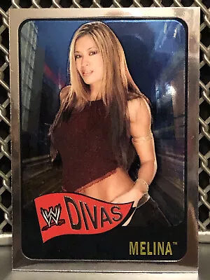 2006 Melina Topps Heritage Chrome WWE Wrestling Card #70 WWF Divas NWA • $4.99