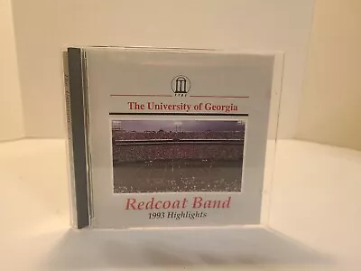 University Of Georgia Cd Redcoat Band 1993 Highlights Football Military Marching • $29.99