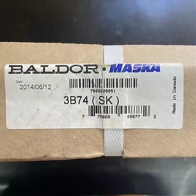 Baldor•maska- 3b74 (sk) Three Belt Pulley 2-3/4  *new In Box* • $39.99