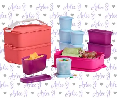 NEW Tupperware Pack-n-Carry 12 Pc - Picnic Set - Lunch Prep - Lunch Box - School • $65