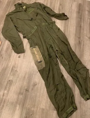 USAF Type CS/FRP-1 Vietnam Era Flight Suit Coveralls Flying Summer Fire Nice One • $59.99