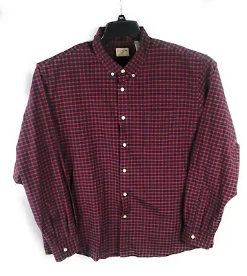 Dockers Men's 2XL Long Sleeve Button Up Multicolor Cotton Blend Adult Shirt A3 • $3.75