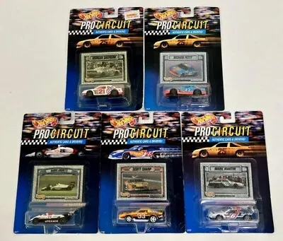 Hot Wheels Pro Circuit Series Indy Lot Of (5) Petty Andretti Martin Shepherd • $22.80