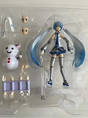 Vocaloid - Snow Hatsune Miku - Figma Figure EX-016 Character Vocal Series 01 • $60