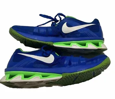 Nike Reax Lightspeed Zoom 807194-400 Blue And Lime Green White Men’s Size 12 EUC • $26.99