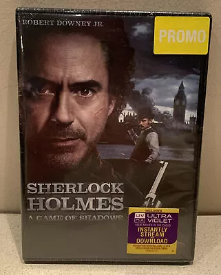 Sherlock Holmes A Game Of Shadows DVD (DVD 2011) Brand NEW~ Factory Sealed • $5.88