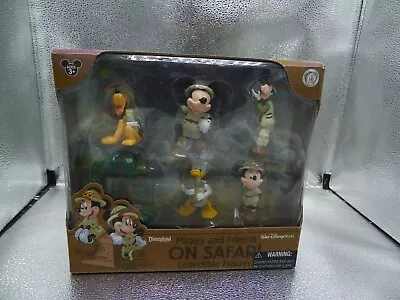 Mickey And Friends On Safari Collectible Figures Disney Parks Nib • $29.95