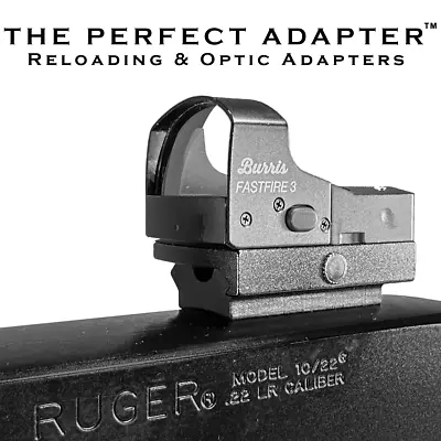 RUGER 10/22 Red Dot Scope Base Mount RIFLE TAKEDOWN CHARGER Perfect Adapter™ • $9.99