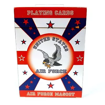 United States Air Force Falcon Mascot Playing Cards Vintage 1982 Deck • $11.99