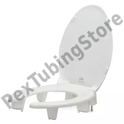 Bemis 3L2150T (White) 3  Lift Medic-Aid Plastic Elongated Toilet Seat • $132.96