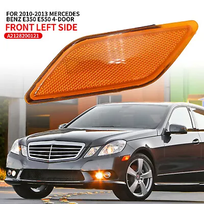 Left Front Side Marker Light Replace For 2010-2013 Mercedes Benz W212 E-Class • $11.63