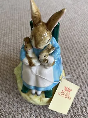 £0.99 • Buy Royal Osborne “Mrs Rabbit” Musical China Ornament