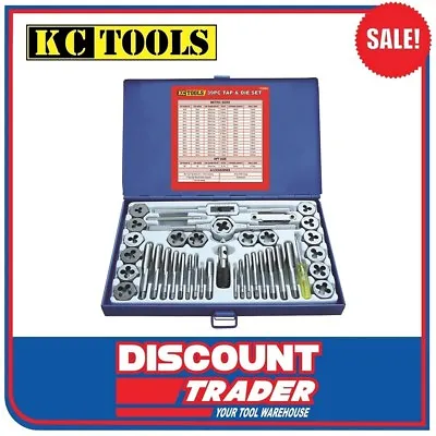$79 • Buy KC Tools Tap & Die Set 39 Piece Metric - 12006