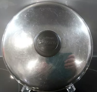 Vintage ESSTEELE SILCRAFT SAUCEPAN LID 21cm • $12