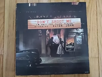 Elton John Don't Shoot Me I'm Only The Piano Player Vinyl LP MCA Records 1973 • $4.99