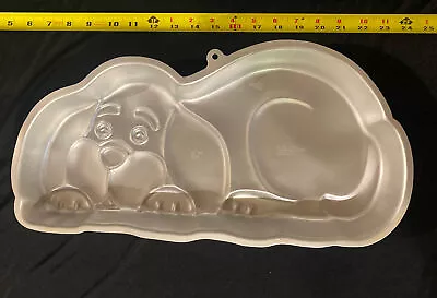 $10 • Buy Vintage Wilton 1986 Puppy Dog Cake Pan Metal Baking Mold 2105-2430 Dessert Korea