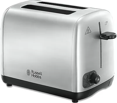 £21 • Buy RUSSELL HOBBS 24081 Stainless Steel 2-Slice Toaster - Silver 