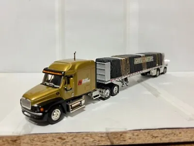 American Truck Big Rig 18wheeler FREIGHTLINER TRAILER TRUCK Diecast Model 1:64 • $270