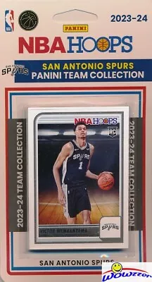 San Antonio Spurs 2023/24 Panini Hoops Sealed Team Set-VICTOR WEMBANYAM RC #277 • $16.95