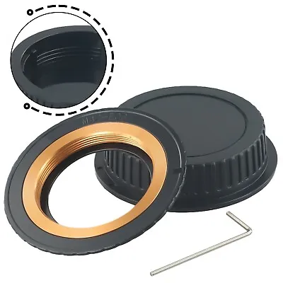 Adjustable M42 Lens For Canon EOS EF Lens Adapter 650d 600d 1100d 7d 350d 6d CAP • £8.96