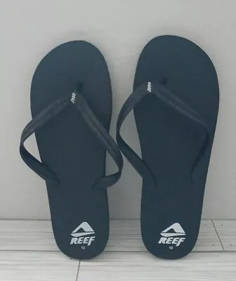 Reef Men's Flip-Flop Sandals Size 12 Black Casual Lightweight  • $17.99