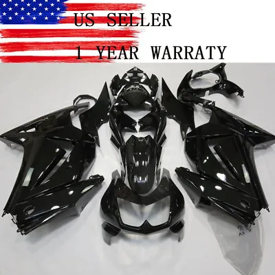 Vivid Black Fairing Kit For Kawasaki Ninja 250R EX250J 2008-2012 2009 2010 2011 • $329.01