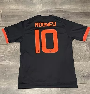 Adidas Manchester United Rooney Jersey 2015 UEFA Europa League Football Shirt • $120