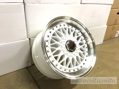 15  Rs Style Wheels Rims White Fits Mitsubishi Mirage De Es Mini Cooper • $480