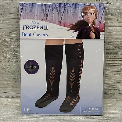 Disney Frozen 2 Boot Covers Princess Anna 1 Pair Dress Up Pretend Play Costume • $9.56