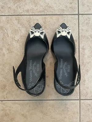 Vivienne Westwood Anglomania Melissa Pumps Shoes Color Black White • $350